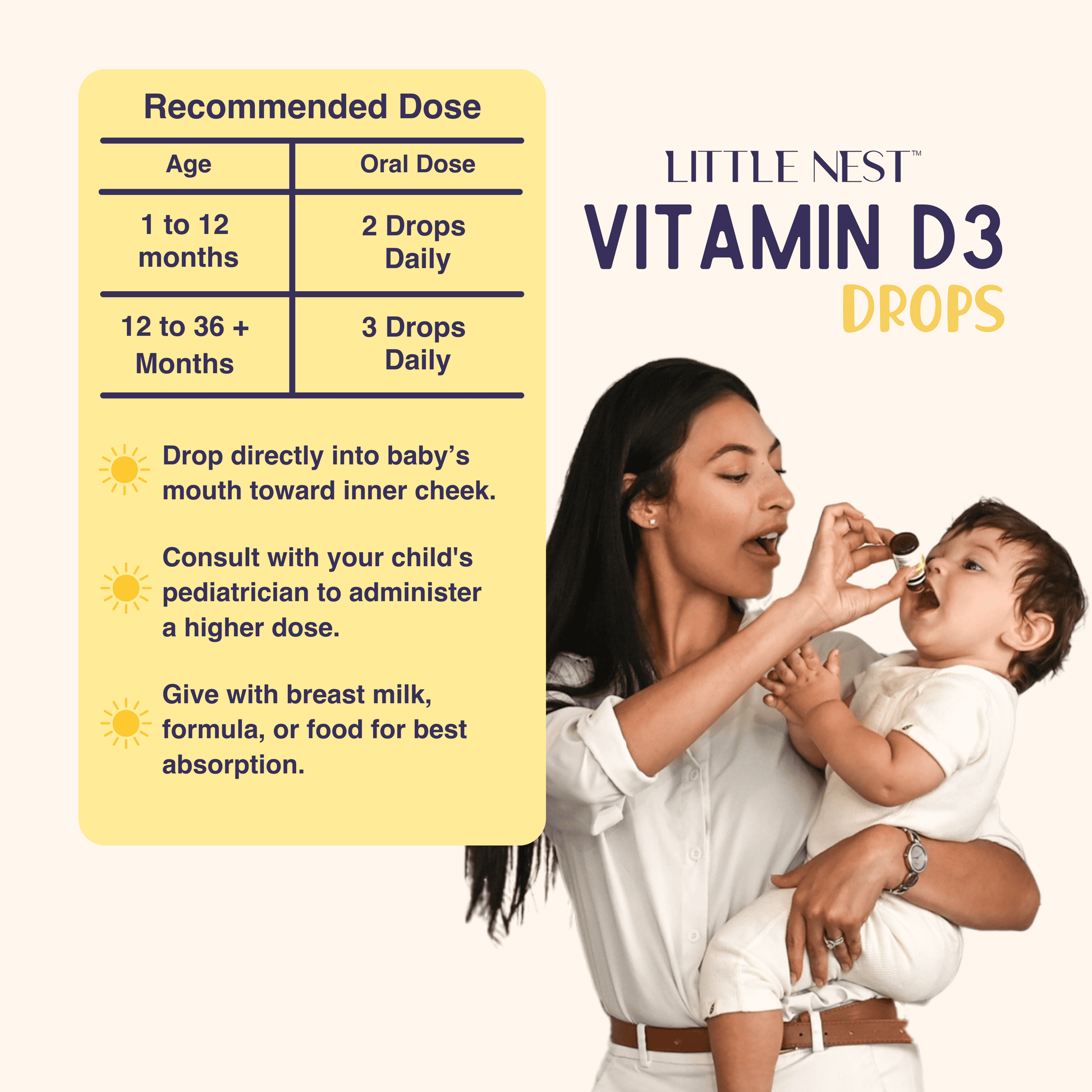Vitamin D3 400IU Drop