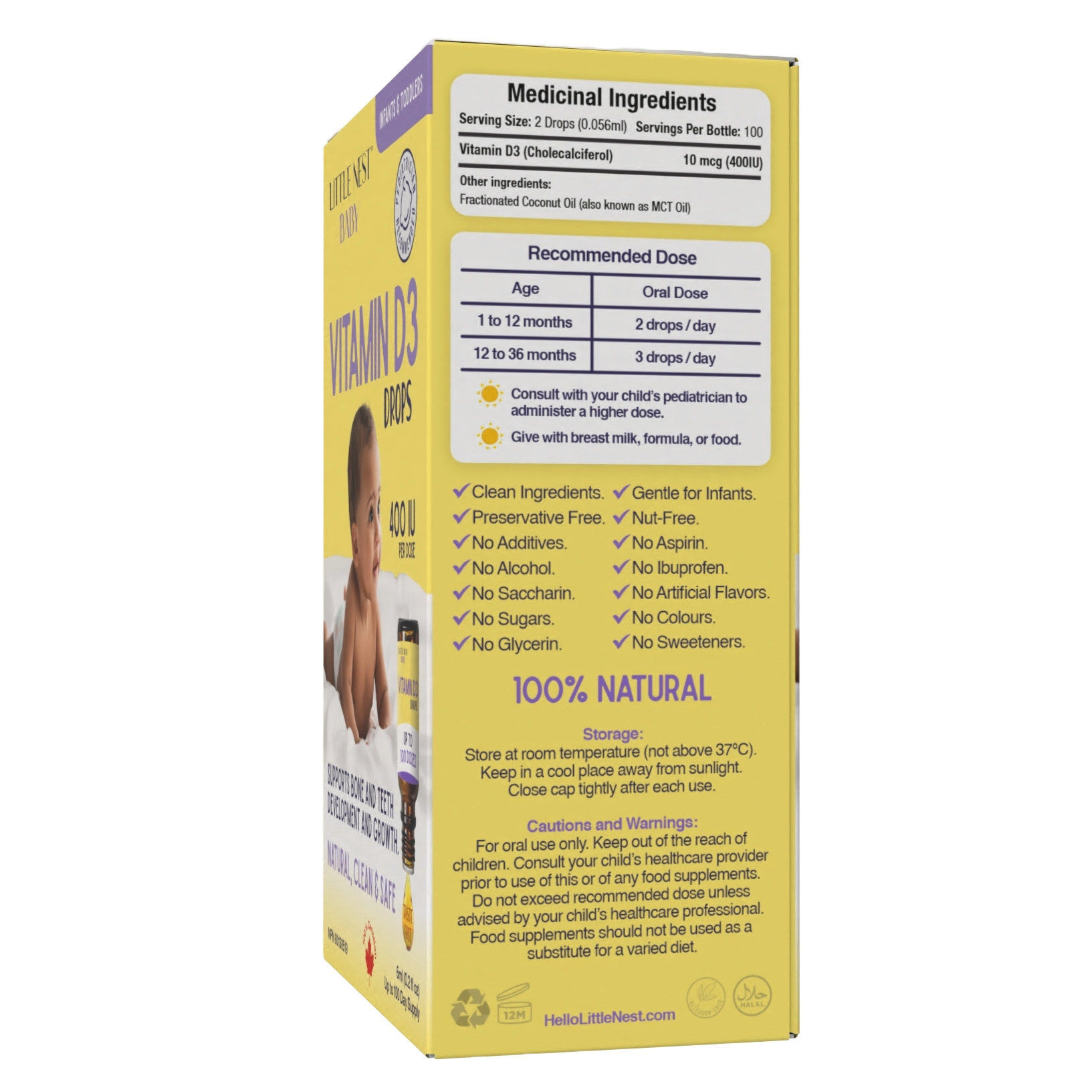 Vitamin D3 400IU Drop