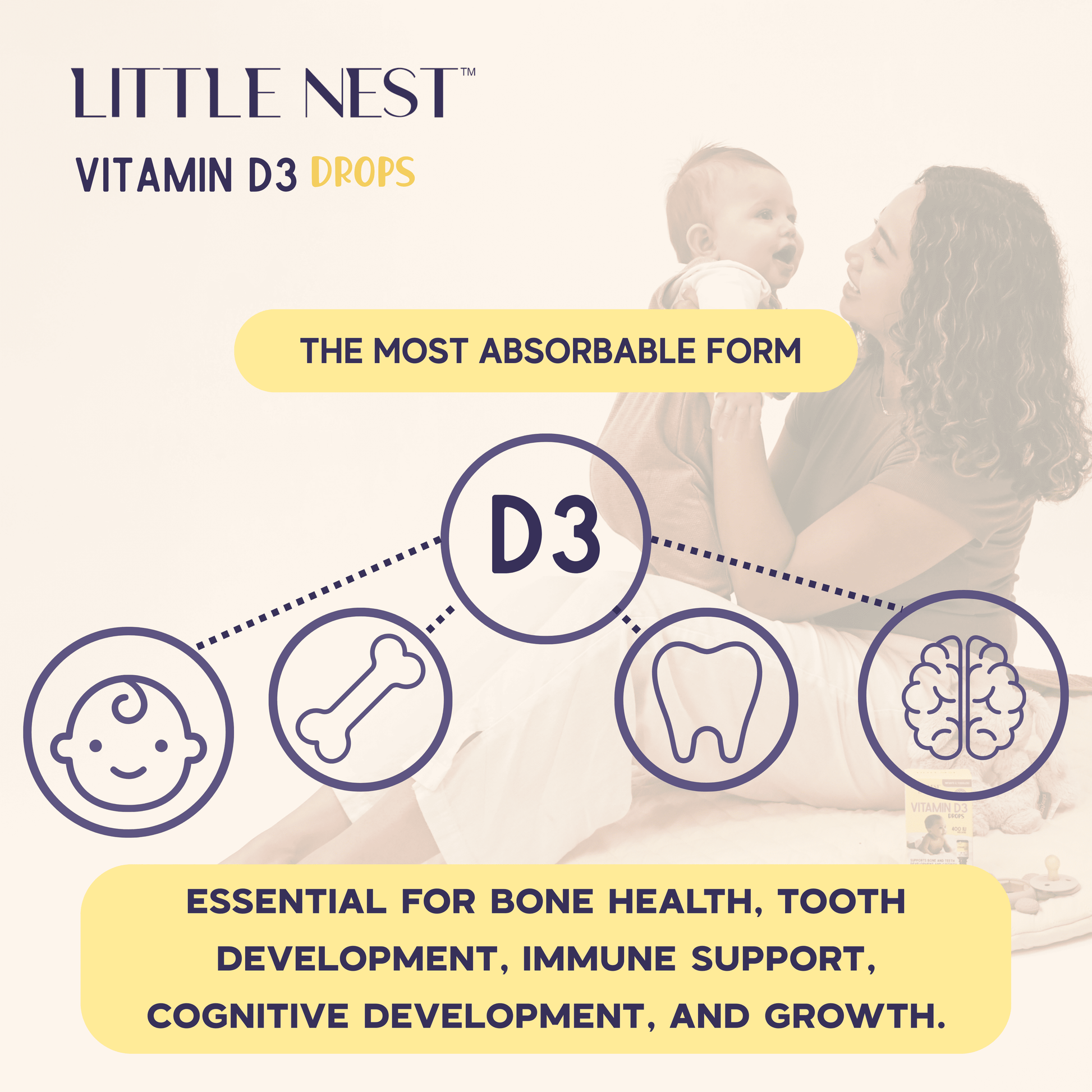 Vitamin D3 400IU Drop
