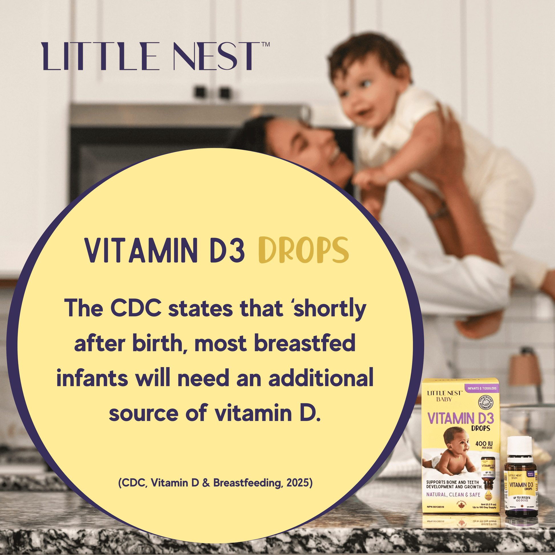 Vitamin D3 400IU Drop