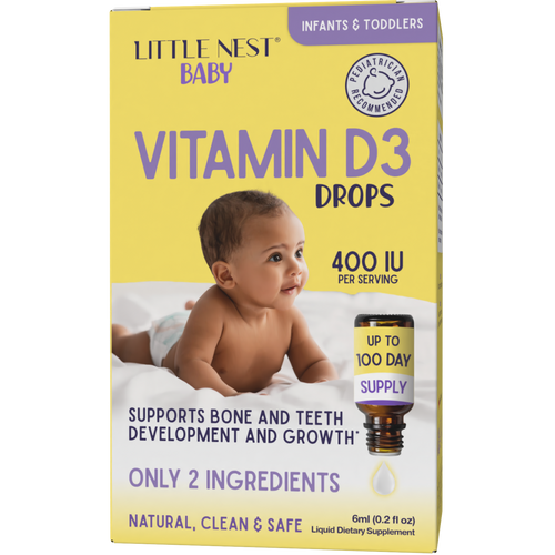 Infant & Toddler Vitamin D3 400IU Drop